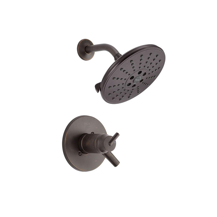 Delta T17T259-RBH2O Delta T17T259-RBH2O Venetian Bronze Tempassure Shower Only Trim