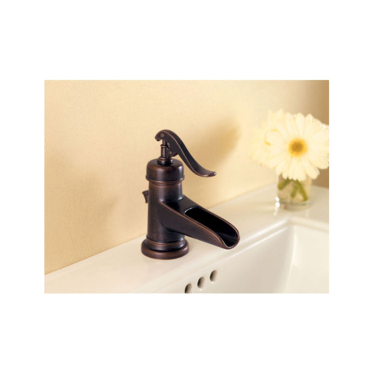 Pfister Lg42 Yp0u Rustic Bronze Ashfield Single Control Centerset Pfister Lg42 Yp0u Rustic Bronze Ashfield Single Control Centerset Bath Faucet