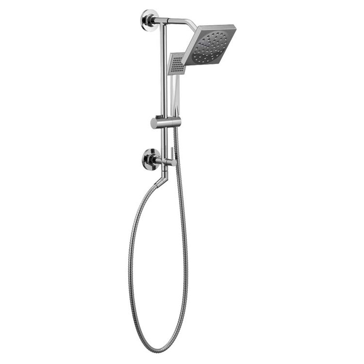 Moen TS3661NH Annex Shower Rail (Less Heads), Chrome PlumbersStock