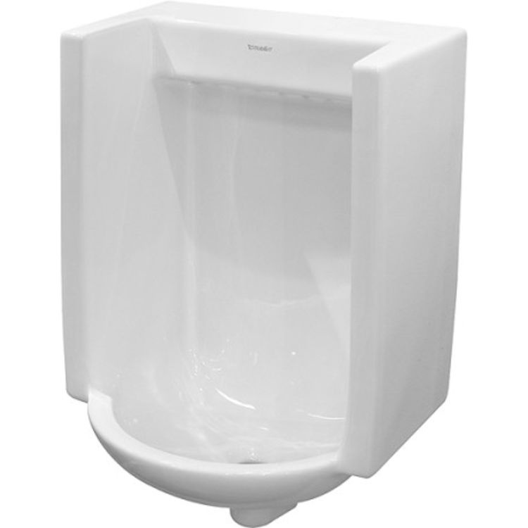 Duravit 0824440092 Starck 3 17 3 4 Commercial Wall Mount Elongated Urinal With Ada Compliant In White Finish