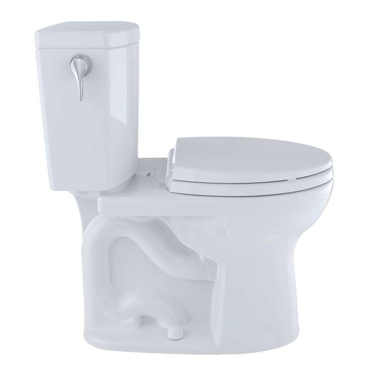 View 8 of Toto CST453CUFG#01 Toto Drake II Two-Piece Round ...
