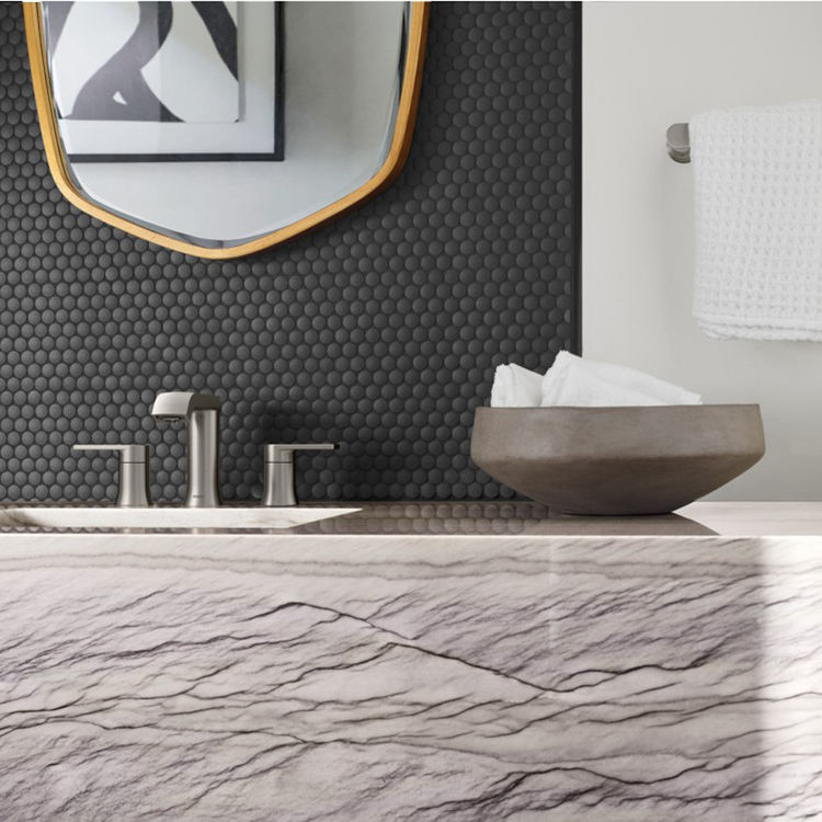 Moen T6708BL Genta TwoHandle Widespread Lavatory Trim, Matte Black