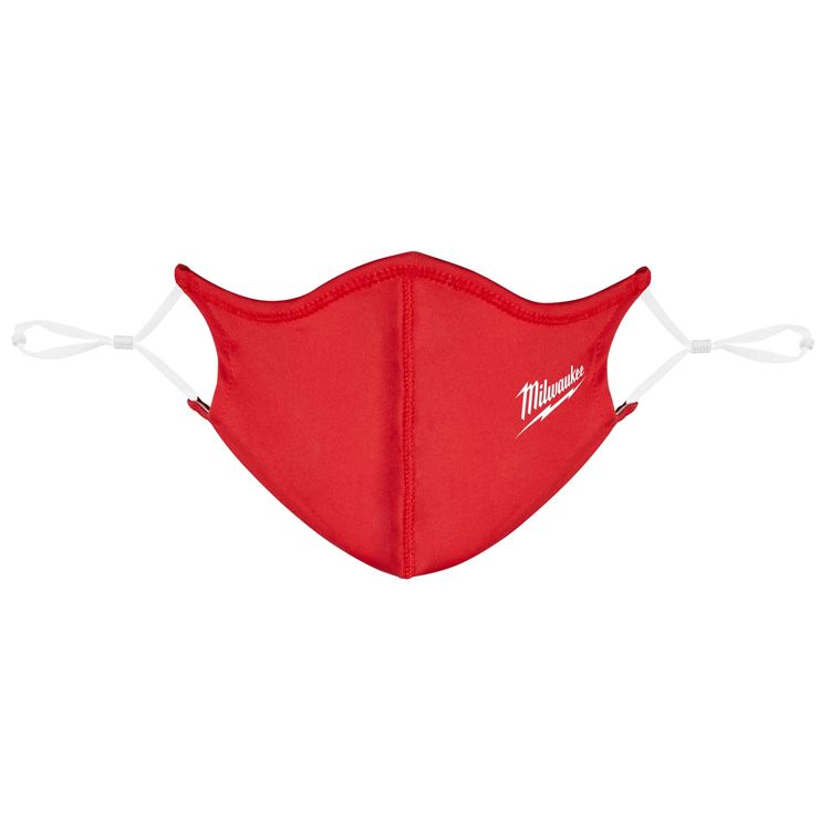 View 3 of Milwaukee 48-73-4227 Milwaukee 48-73-4227 2-Layer Face Mask, Red
