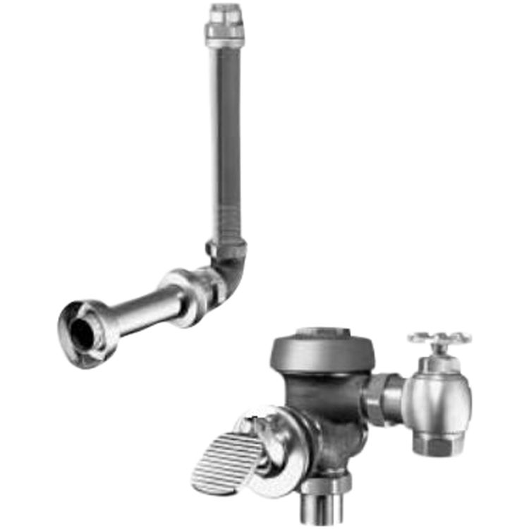 Sloan 3913950 Sloan Royal 318-3.5-12-3/4-LDIM Exposed Manual Specialty Water Closet Foot Pedal Flushometer (3913950)