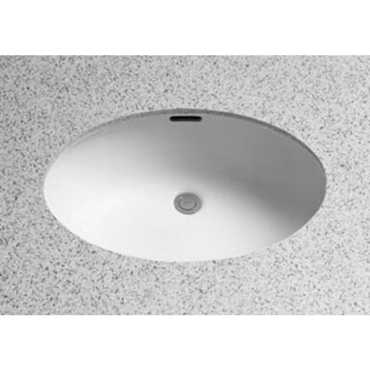 Toto LT548G#11 Toto LT548G Colonial White Undercounter Lavatory with SanaGloss ADA