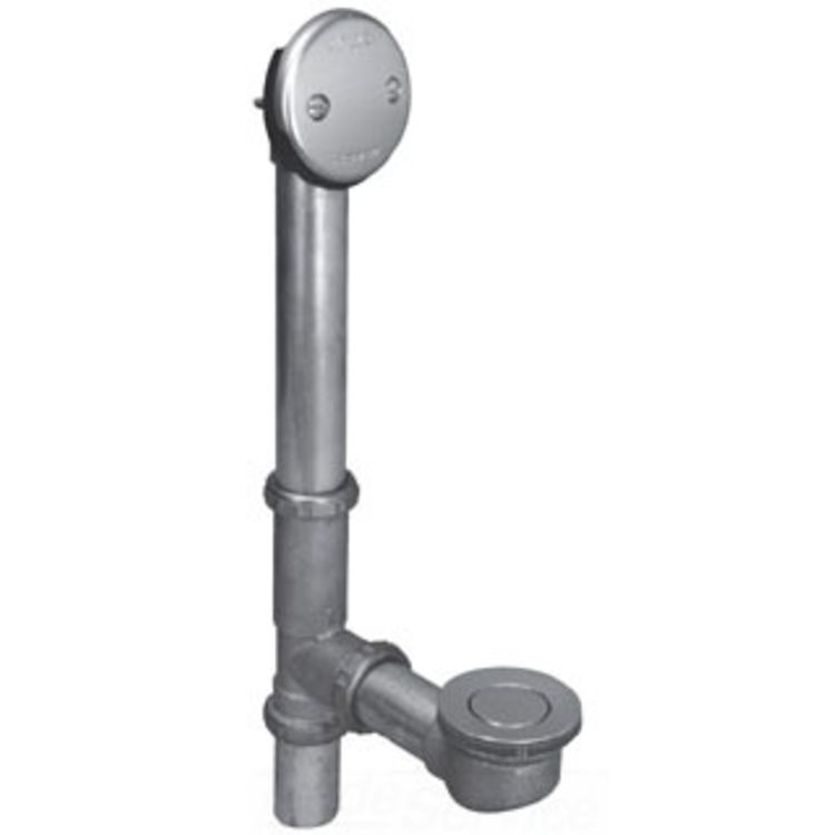 Watco 551-PP-BRS-CB Watco 551-PP-BRS-CB Push Pull Bath Waste - Brushed Chrome
