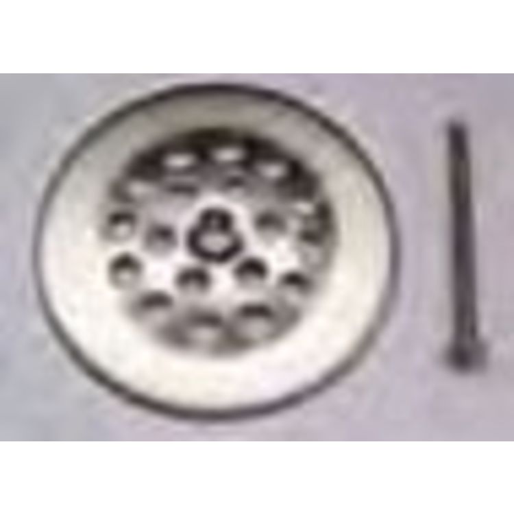 Watco 18660-BN Watco 18660-BN Brushed Nickel Dome Strainer Cover with Screw