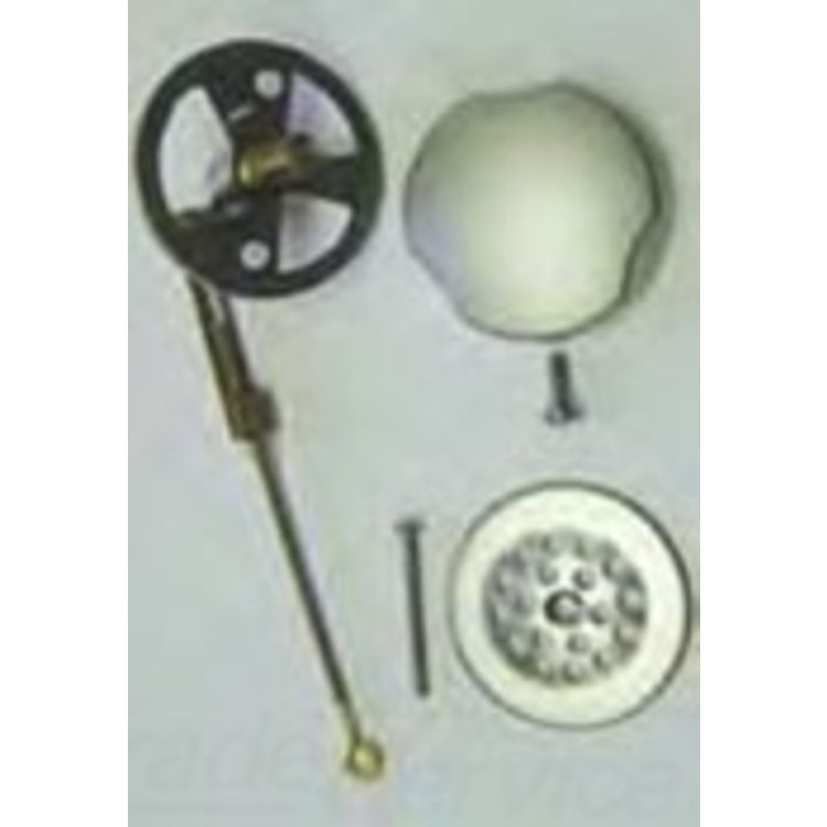 Watco 39500-NP Watco 39500-NP Polished Nickel Turnstyle Trim and Linkage Kit up to 16