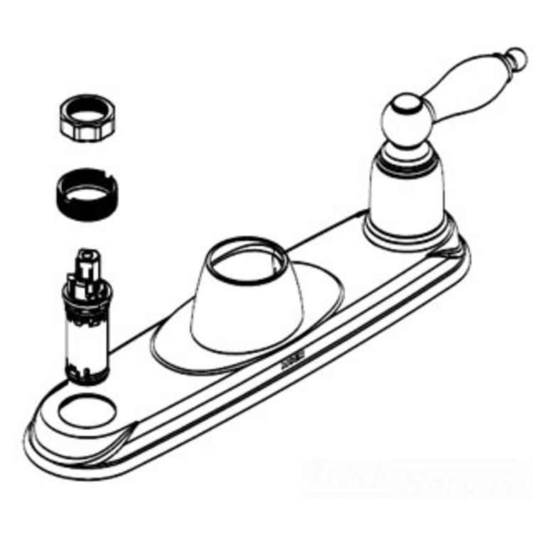 Moen 115042SLP Moen 115042SLP Part Escutcheon