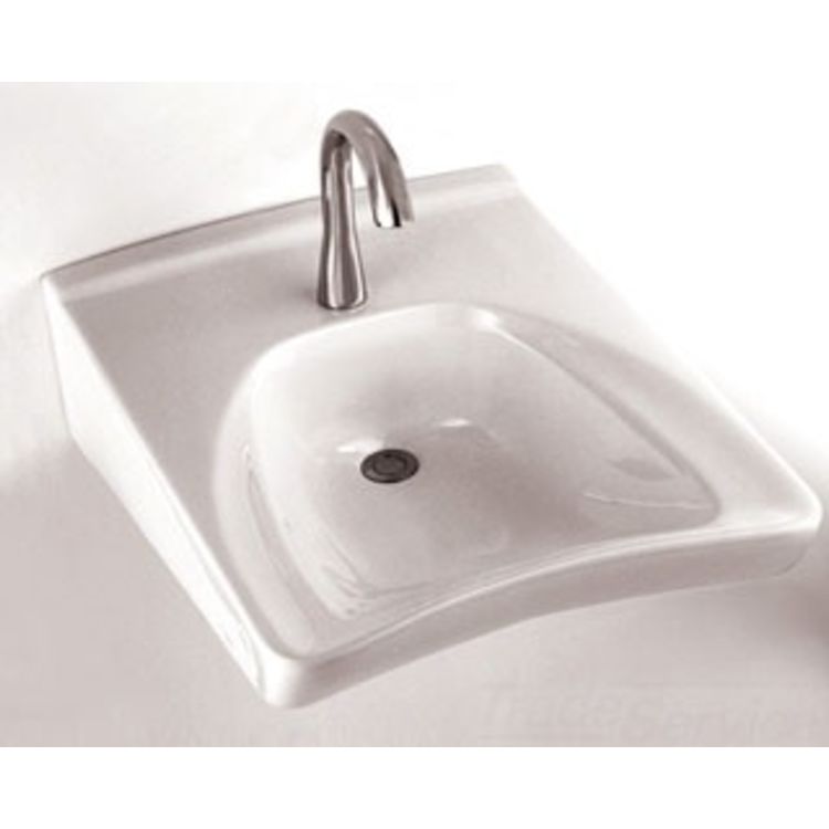 Ada Compliant Wall Mount Sinks Bathroom Sinks The Home Depot