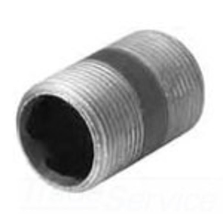 Commodity Black Iron Nipple, 3/8