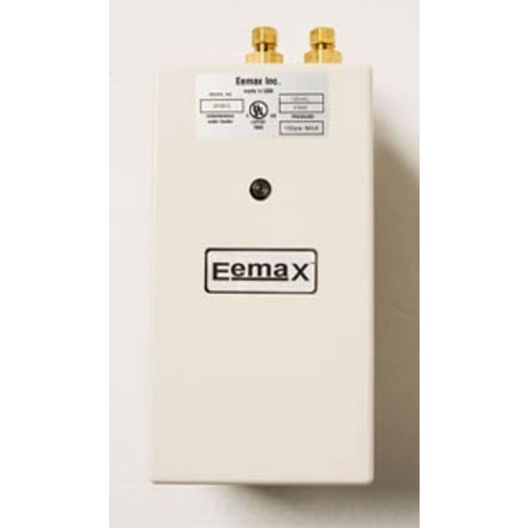 EEMax SP3012 Flow Control Electric Tankless Water Heater, 1/2" Bottom