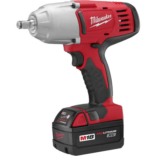 M18 18V 1/2" Cordless High-Torque Impact Wrench w/Friction Ring Kit (2 3.0Ah Batteries + Hard Case Bundle)