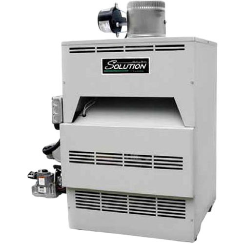 Lochinvar Solution Liquid Propane Boiler, Two Stage Ignition, 135000 BTU,  1/2in Gas Connection, 6in Vent - CBL135