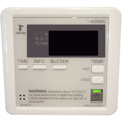 Takagi TM-RE30 Temperature Remote Control | PlumbersStock