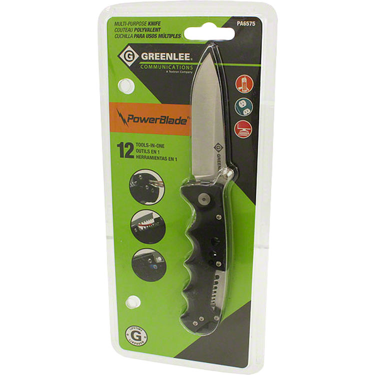 Greenlee PA6575 Powerblade Electrician's Knife PlumbersStock