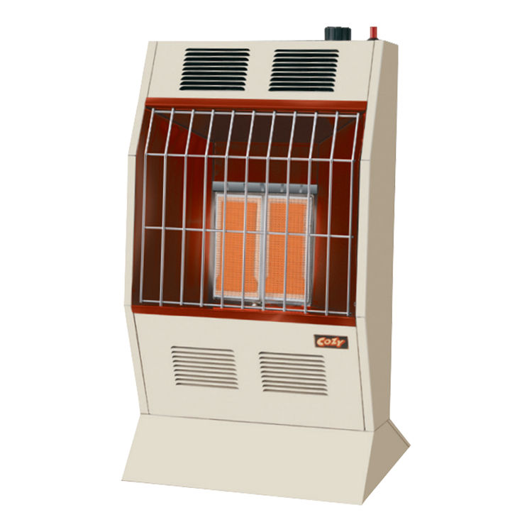 Cozy VFM103 Infrared Vent-Free Natural Gas Heater, Neutral Bone